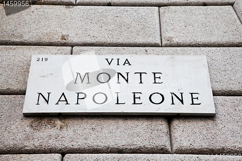 Image of Via Monte Napoleone