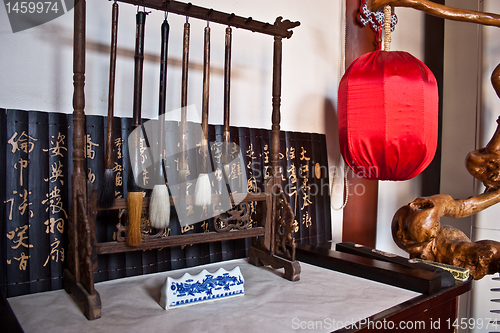 Image of Traditional Chinese courtyard house