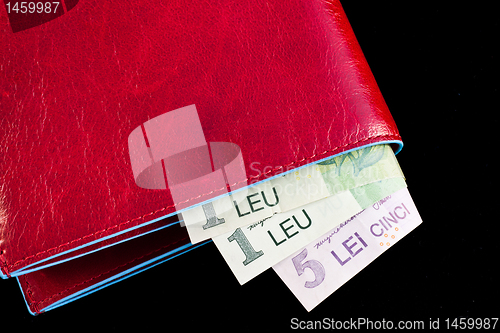 Image of Red wallet