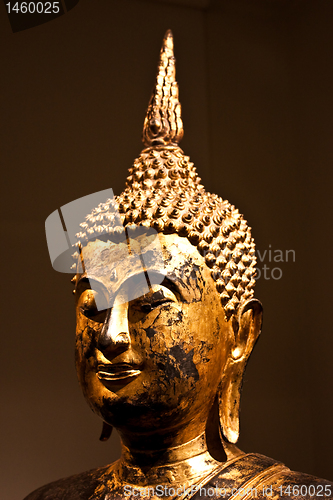 Image of Sitting Bodhisattva - detail