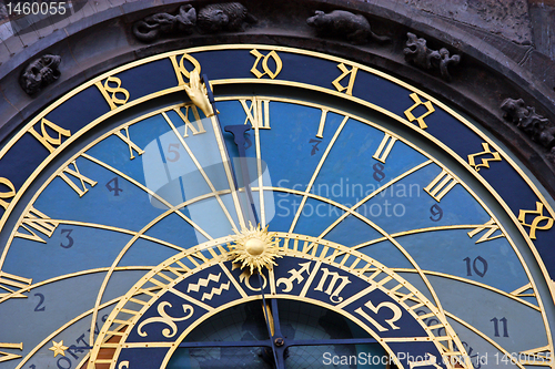Image of The Prague Astronomical Clock - upper side