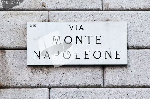 Image of Via Monte Napoleone