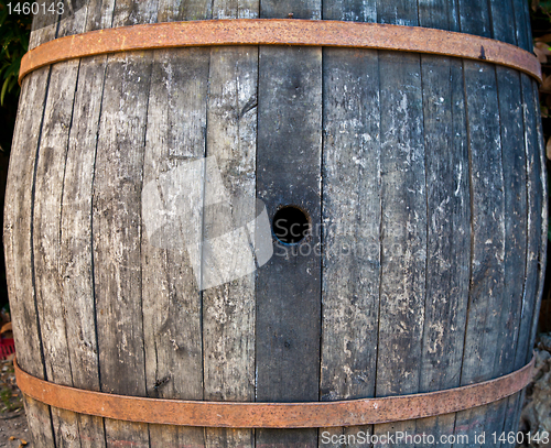Image of Old barrel