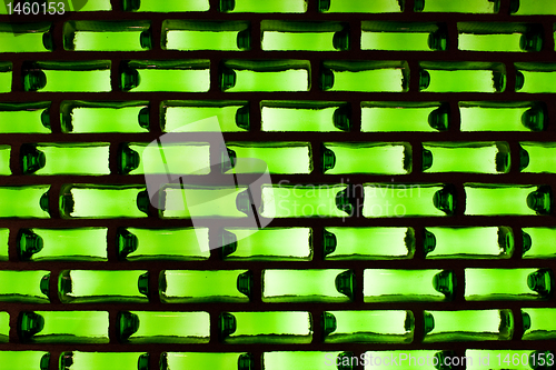 Image of Green background: glass