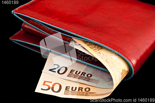 Image of Red wallet