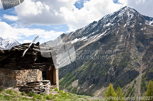 Image of Alpine old house