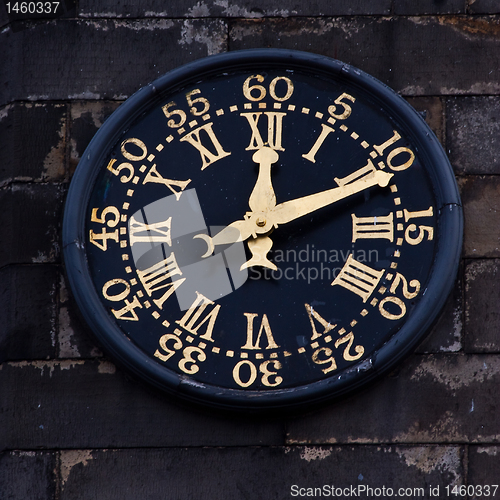 Image of Clock in Edimburgh