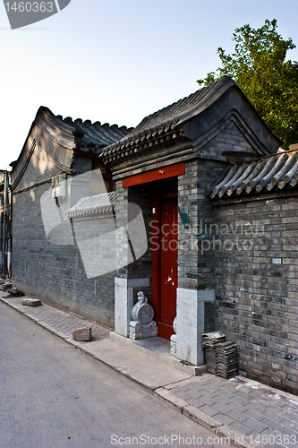 Image of Hutong area in Beijing