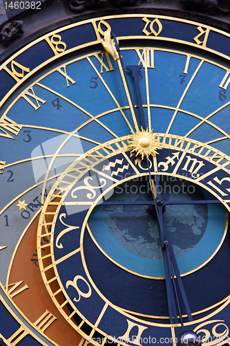 Image of The Prague Astronomical Clock - vertical
