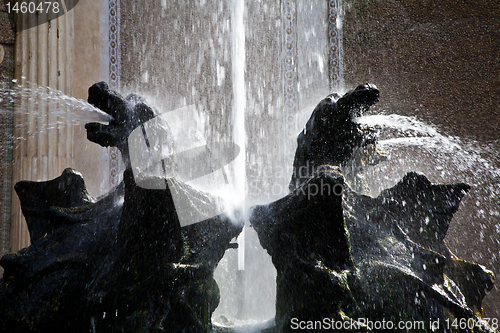 Image of Dragons fountain, Villa d'Este - Tivoli