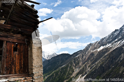 Image of Alpine old house