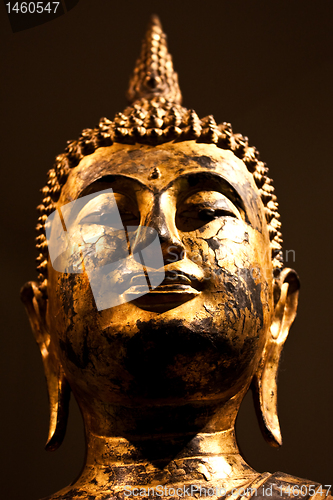 Image of Sitting Bodhisattva - detail