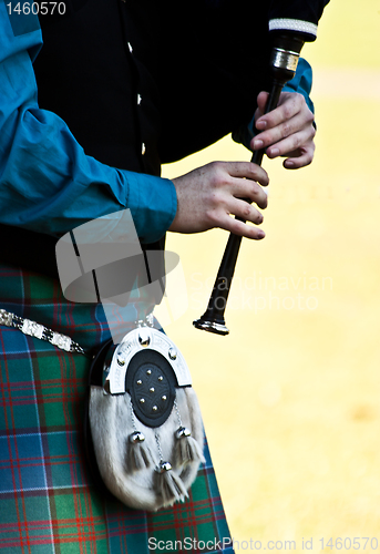 Image of Scottish bagpipe