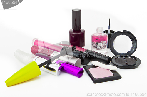 Image of collection of make-up