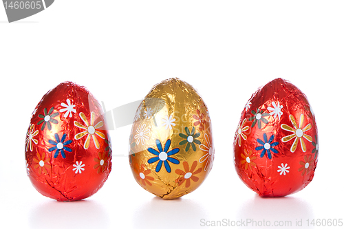 Image of chocolate easter eggs