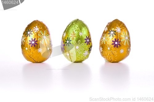 Image of chocolate easter eggs