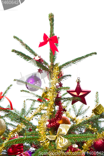 Image of decorated christmas tree