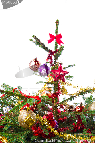 Image of decorated christmas tree