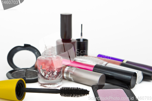 Image of collection of make-up