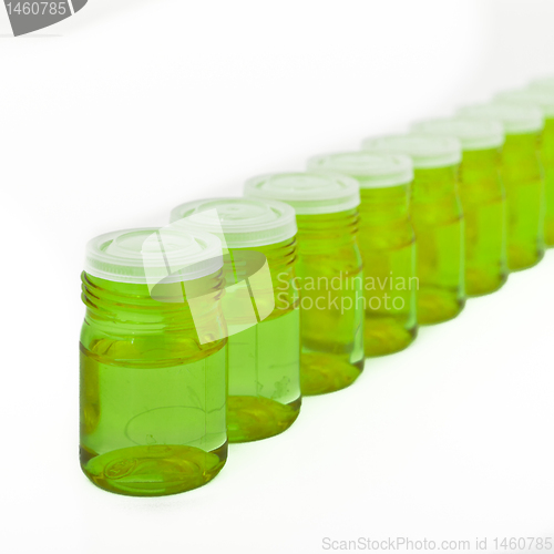 Image of cosmetic glass containers