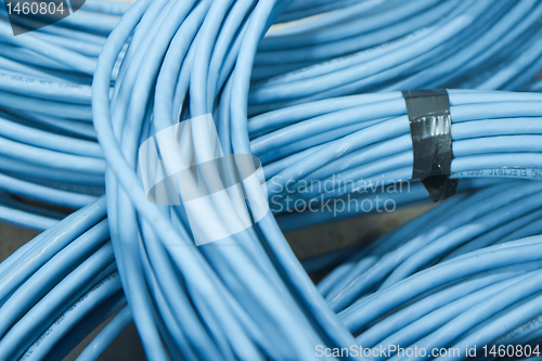 Image of network cables