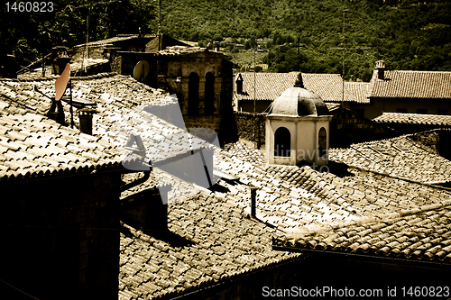 Image of Tuscan historic architecture