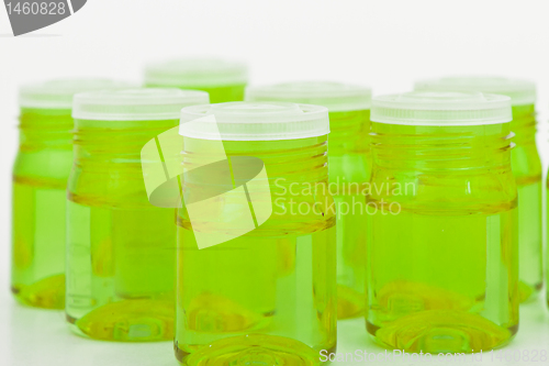 Image of cosmetic glass containers