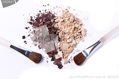 Image of crushed eyeshadow