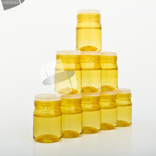 Image of cosmetic glass containers