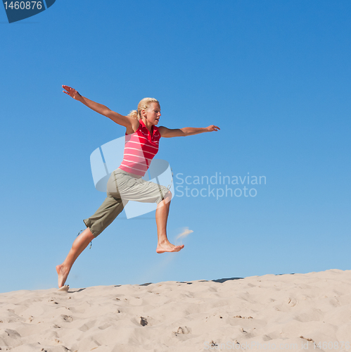 Image of woman exercising