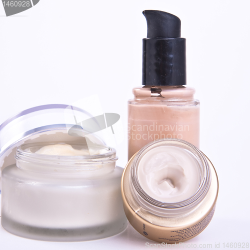 Image of creams and makeup