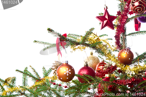 Image of decorated christmas tree