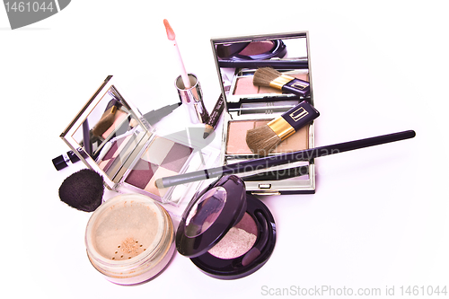 Image of makeup collection