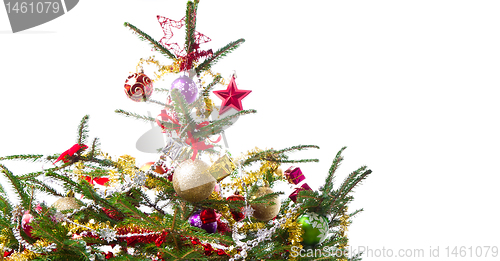 Image of decorated christmas tree