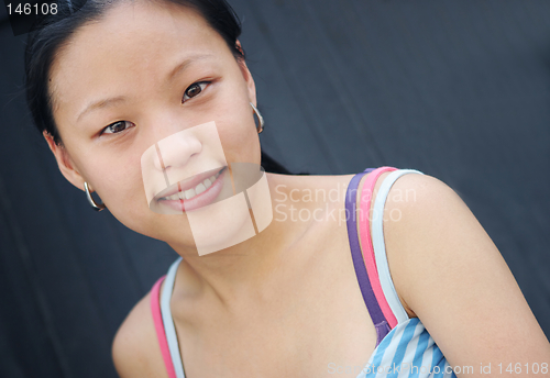 Image of Portrait of a young Korean woman