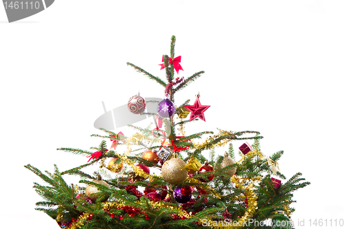 Image of decorated christmas tree