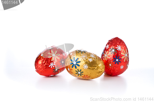 Image of chocolate easter eggs