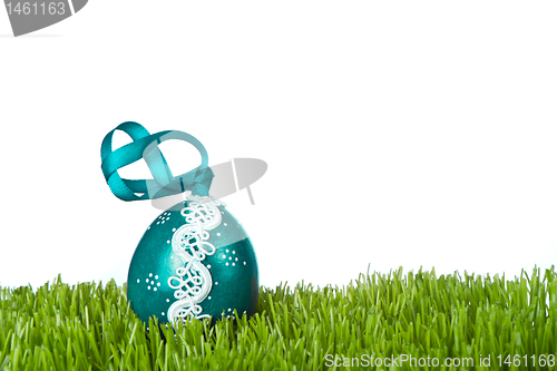 Image of easter egg in grass