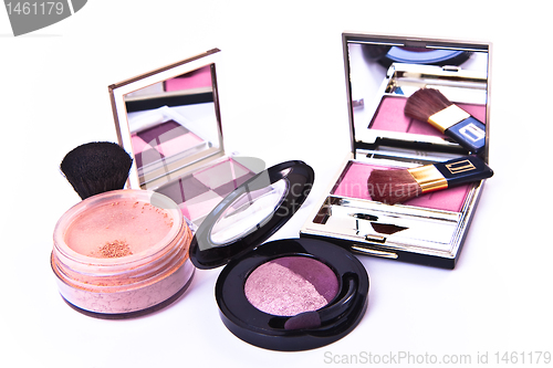 Image of makeup collection