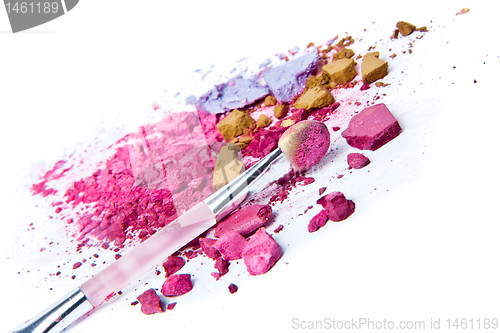 Image of crushed eyeshadow