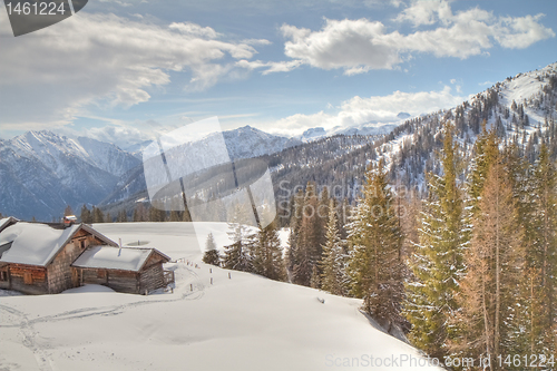 Image of mountain cabin