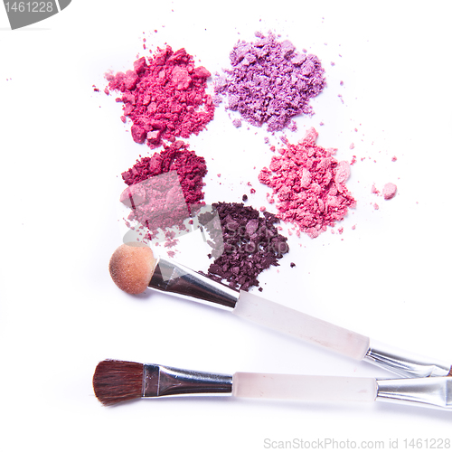 Image of crushed eyeshadow