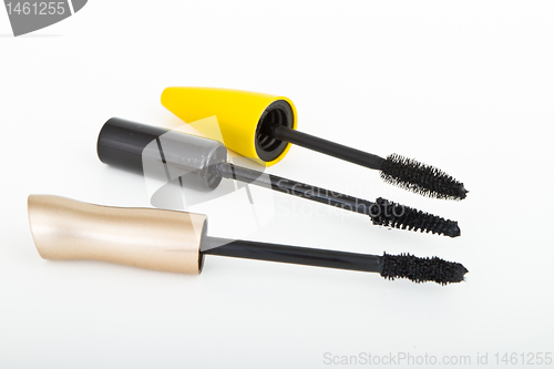 Image of mascara brushes