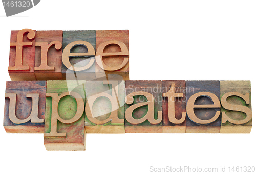 Image of free updates