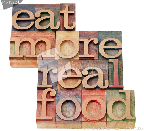 Image of eat more real food