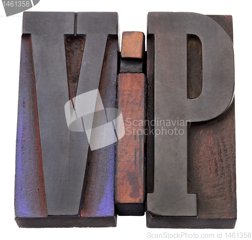 Image of vip (very important person) acronym