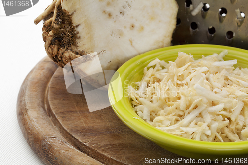 Image of celery root grated