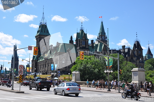 Image of Parliament Hill in Ottawa