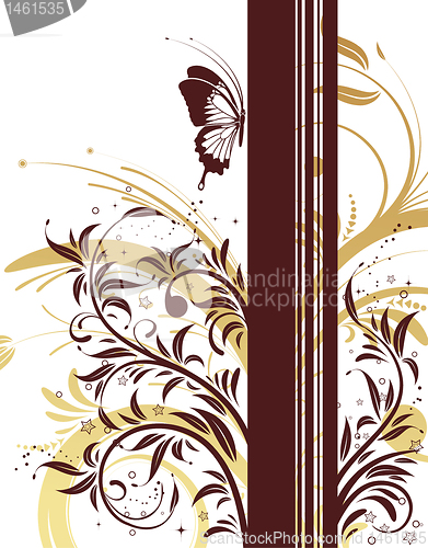 Image of Flower frame background