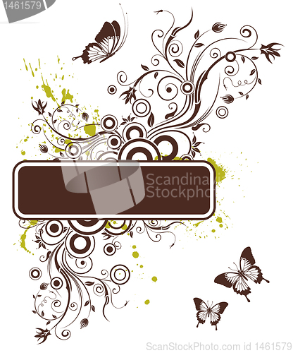Image of Floral frame